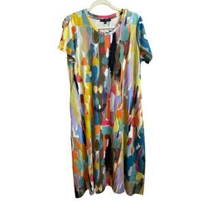 Kozan Bora Print Dress Size Large NWT